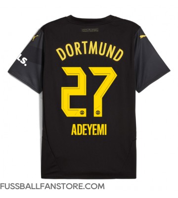 Borussia Dortmund Karim Adeyemi #27 Replik Auswärtstrikot 2024-25 Kurzarm